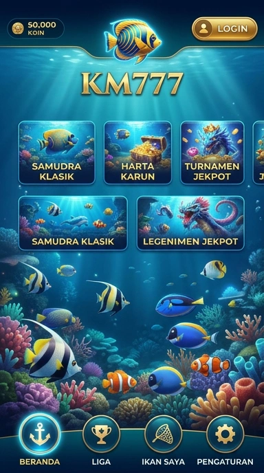 Fitur pencarian cepat untuk menemukan aplikasi di km777.